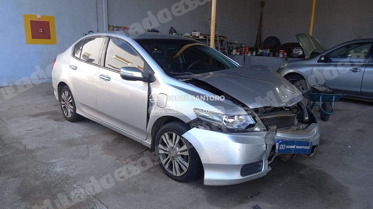 Honda City Ex Flex 2013 em leilão em Bauru/SP