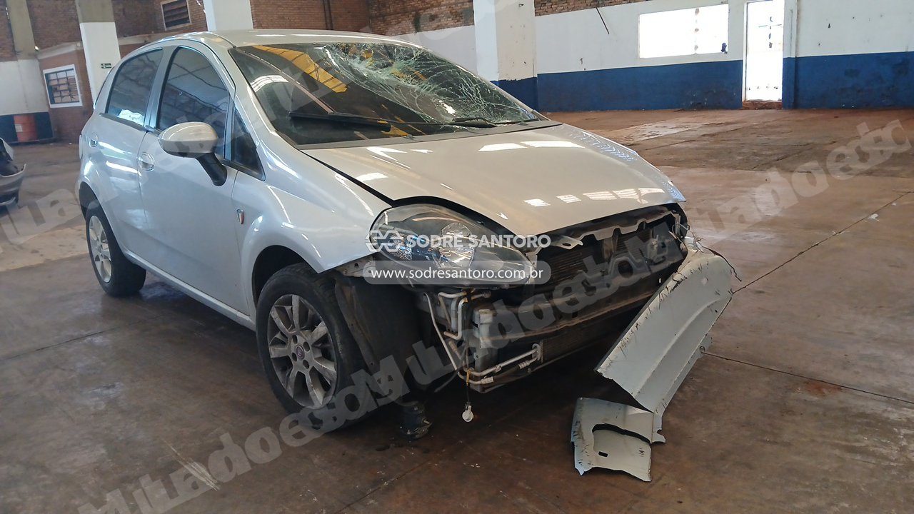 Fiat Punto Attractive 2016 em leilão em Sertãozinho/SP