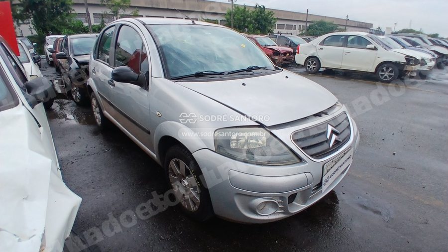 Citroen C3 Glx 14 Flex 2012 em leilão em Guarulhos/SP