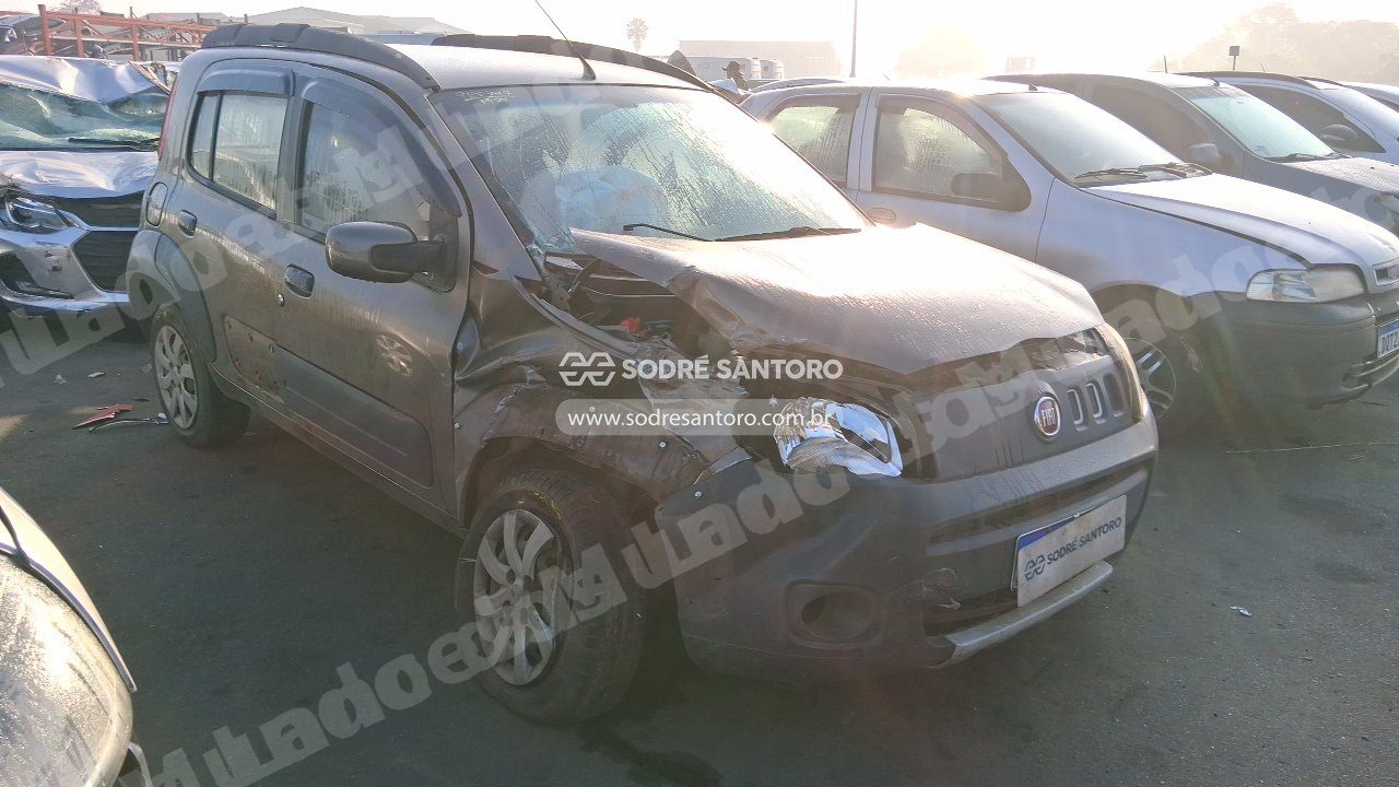 Fiat Uno Way 1.0 2014 em leilao em Brasil