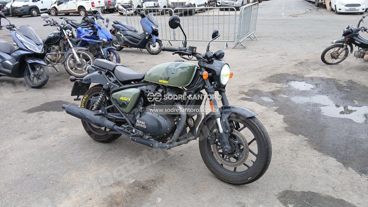 Royal Enfield Shotgun 650 2026 em leilao em Brasil