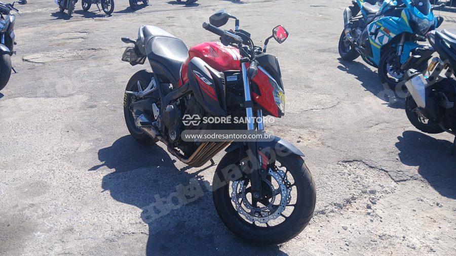 Honda Cb 650F 2019 em leilão em Guarulhos/SP