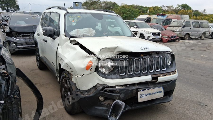 Jeep Renegade Sport At 2017 em leilão em Guarulhos/SP