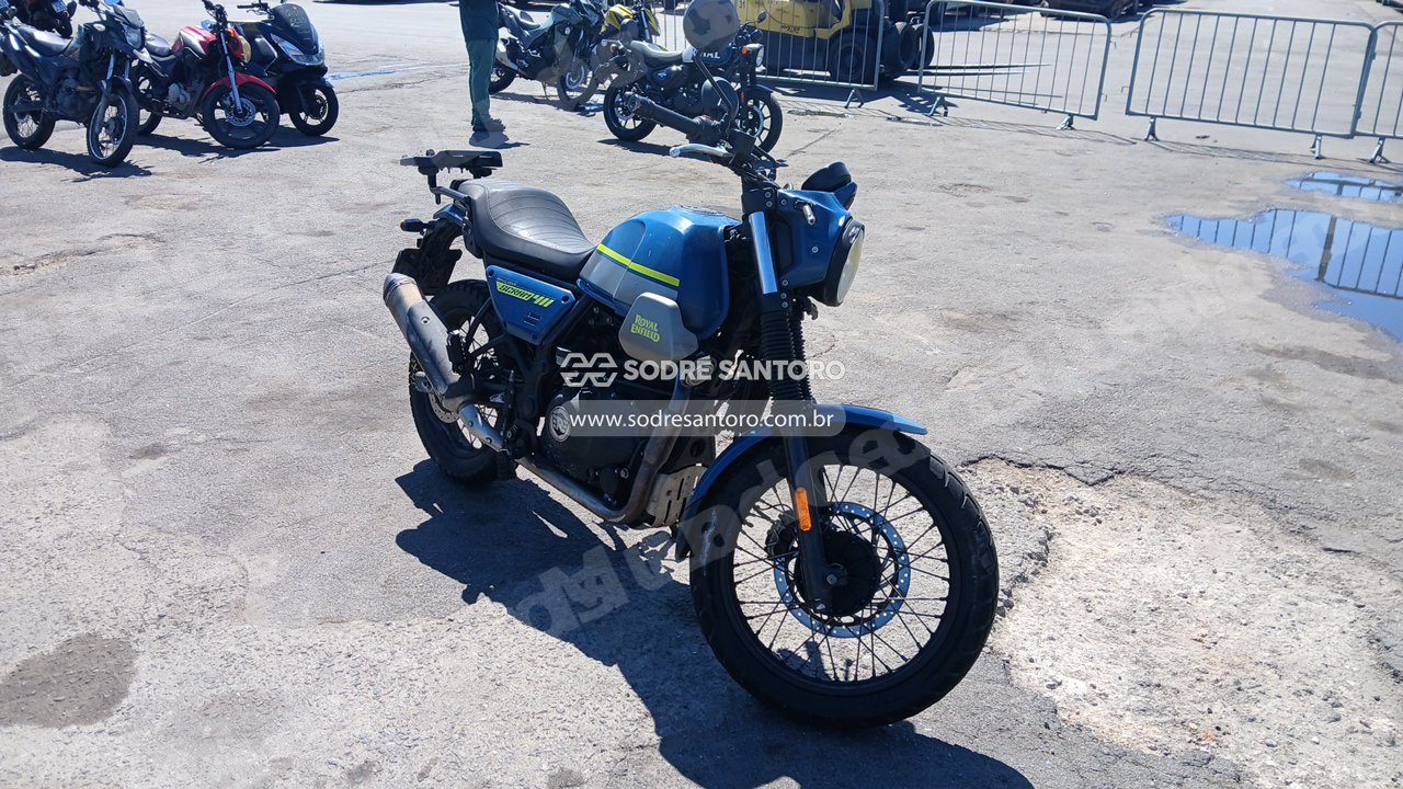 Royal Enfield Scram 411 2023 em leilão em Brasil