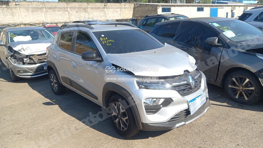 Renault Kwid Outsid 2 2025 em leilão em Monte Mor/SP