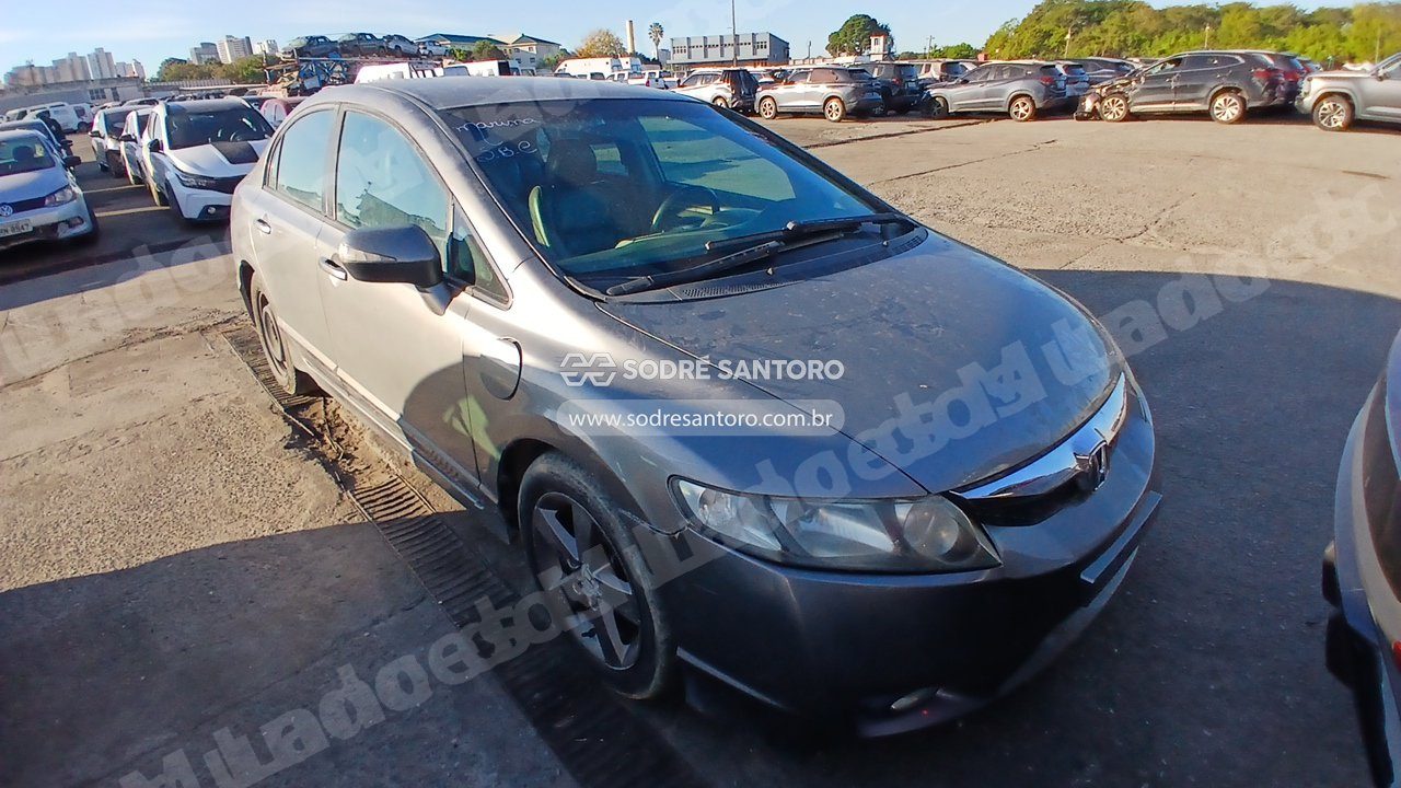 Honda Civic Lxl Flex 2011 em leilão em Brasil