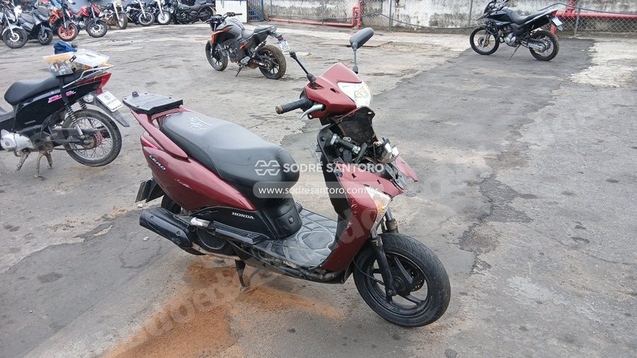Honda Lead 110 2012 em leilão em Guarulhos/SP