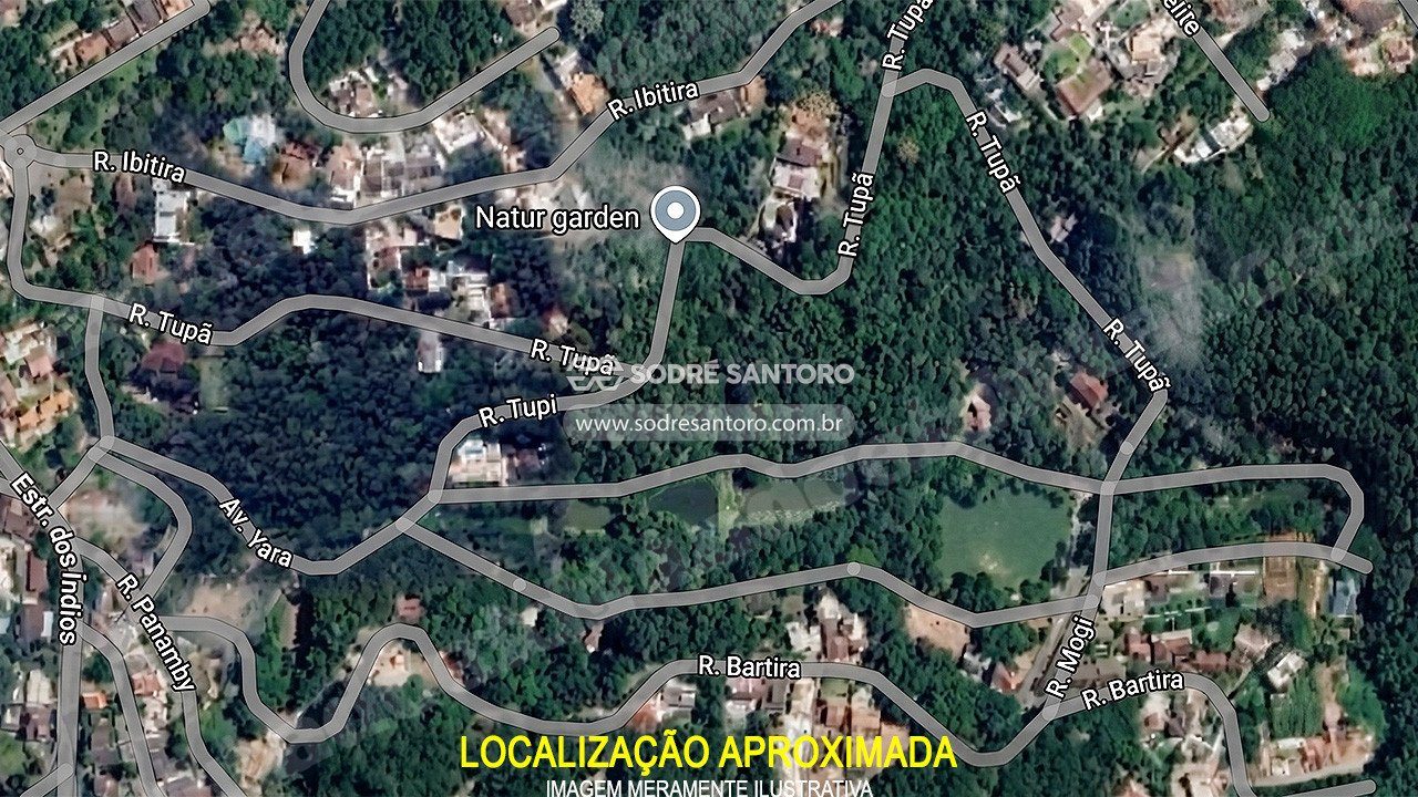 Terreno de 1161 m2 em leilao em Arujá/SP