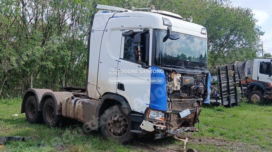 Scania R540 A6X4 2021 em leilão em Monte Mor/SP