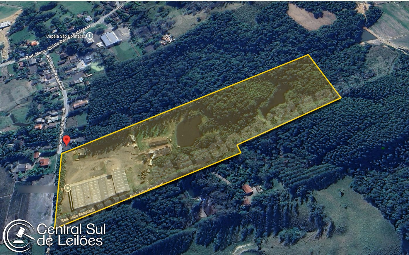 Terreno em leilao em Município de Nova Veneza/SC