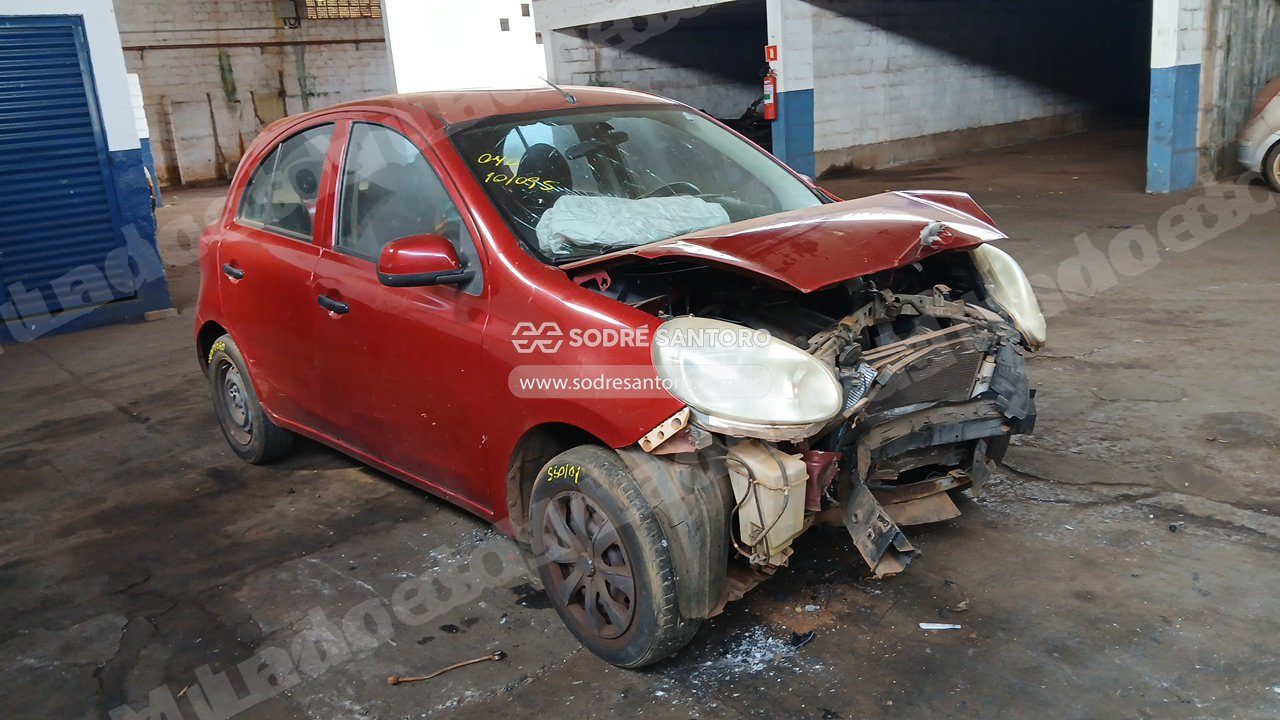 Nissan March 16S Flex 2013 em leilao em Ribeirão Preto/SP