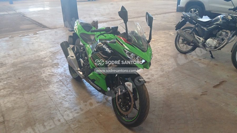 Kawasaki Ninja 400 2020 em leilão em Sertãozinho/SP