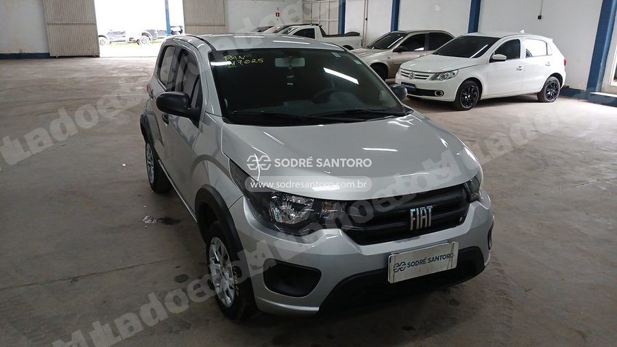 Fiat Mobi Like 2024 em leilão em São José dos Pinhais/PR