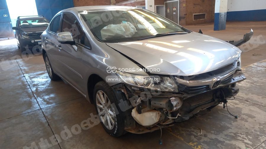 Honda Civic Lxr 2014 em leilão em Sertãozinho/SP