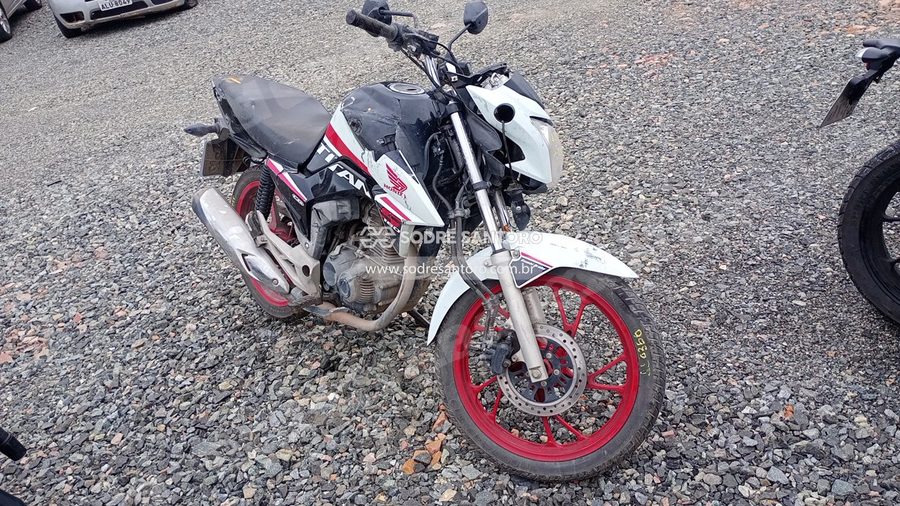 Honda Cg 160 Titan S 2021 em leilão em São José dos Pinhais/PR