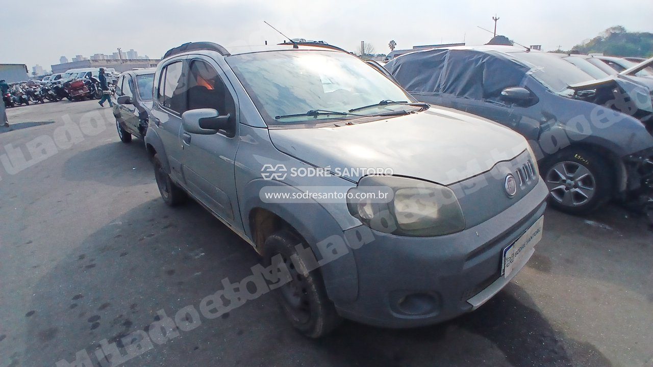 Fiat Uno Way 1.0 2012 em leilao em Brasil