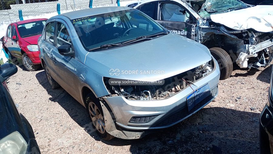 Volkswagen Voyage 1.0L Mc4 2020 em leilão em São José dos Pinhais/PR