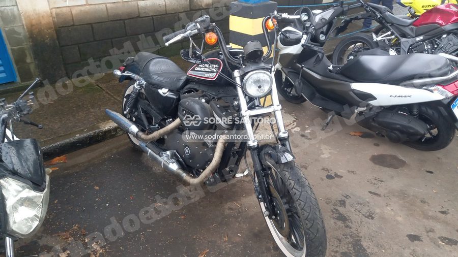 Harley Davidson Xl883 R 2008 em leilão em Monte Mor/SP