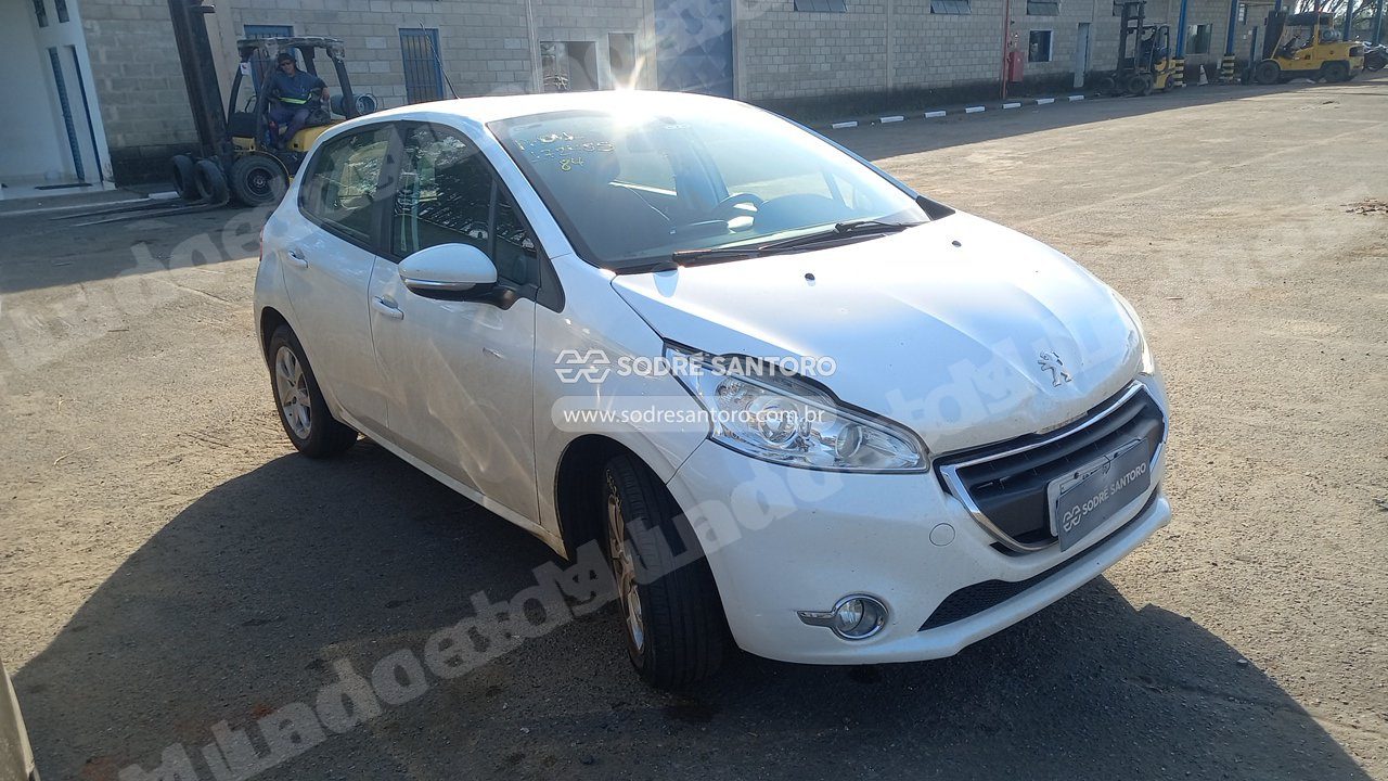 Peugeot 208 Active 2015 em leilão em Monte Mor/SP