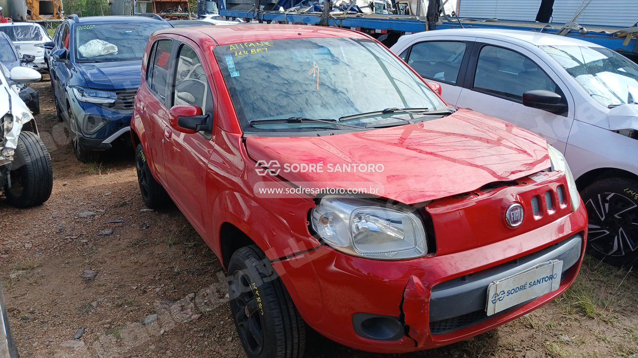 Fiat Uno Vivace 1.0 2013 em leilao em São José dos Pinhais/PR