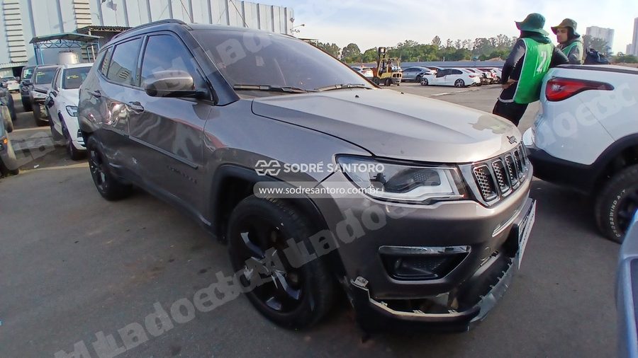 Jeep Compass Night Egl F 2018 em leilão em Guarulhos/SP
