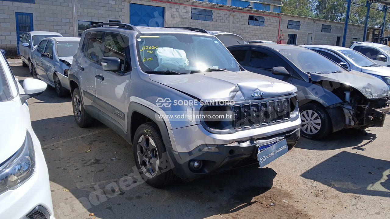 Jeep Renegade 1.8 Autom. 2020 em leilão em Monte Mor/SP