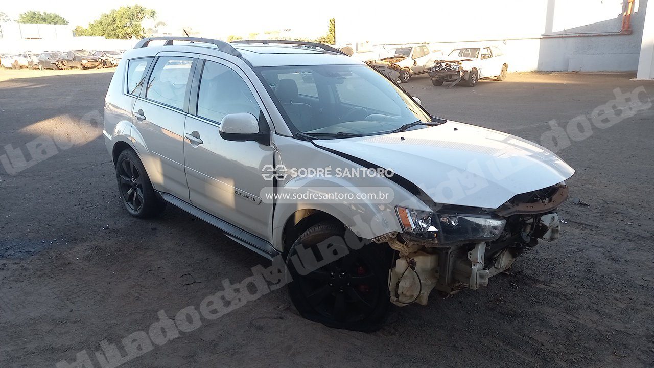 Mitsubishi Outlander 3.0 V6 2012 em leilão em Bauru/SP