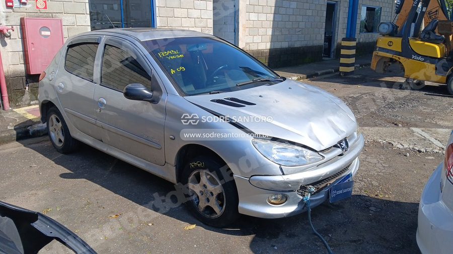 Peugeot 206  Moonli 2008 em leilão em Monte Mor/SP