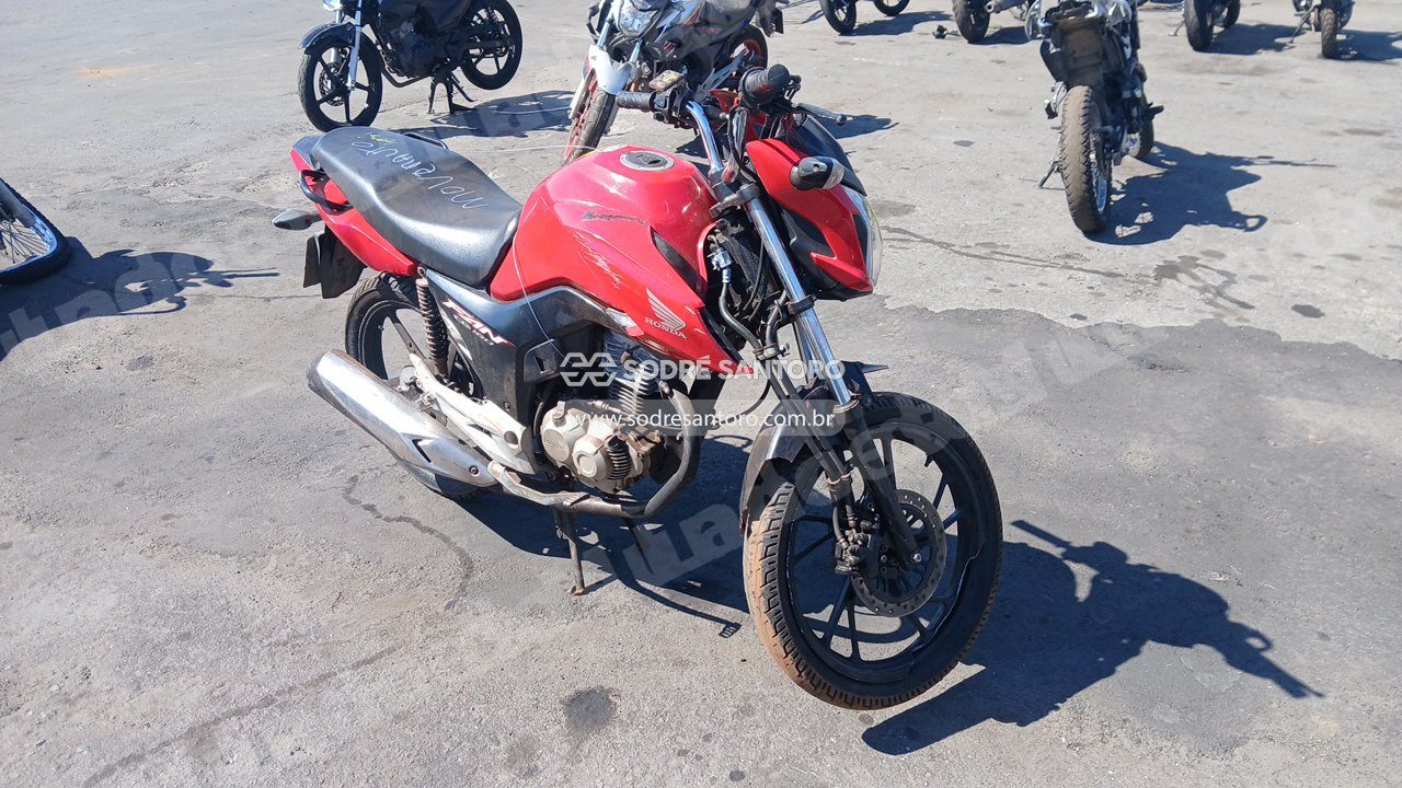 Honda Cg 160 Fan 2023 em leilao em Brasil