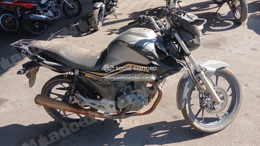 Honda Cg 160 Titan 2022 em leilão em Guarulhos/SP