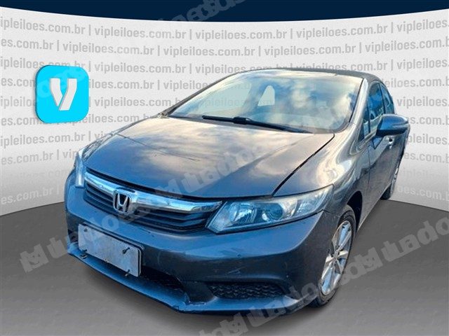 Honda Civic 2012 em leilão em Brasil - Lote 2