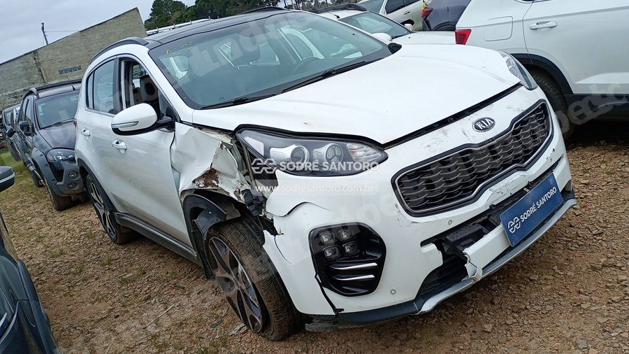Kia Motors Sportage Ex2 Ffg3 2018 em leilão em São José dos Pinhais/PR