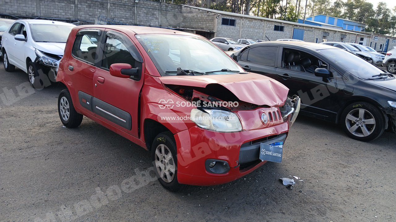 Fiat Uno Vivace 1.0 2012 em leilao em Monte Mor/SP