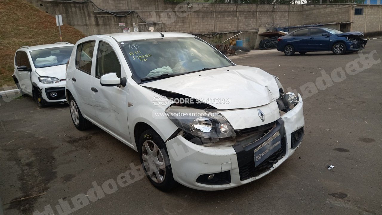 Renault Sandero Exp 16Hp 2014 em leilao em Monte Mor/SP