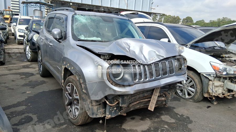Jeep Renegade Longitude 2021 em leilão em Guarulhos/SP