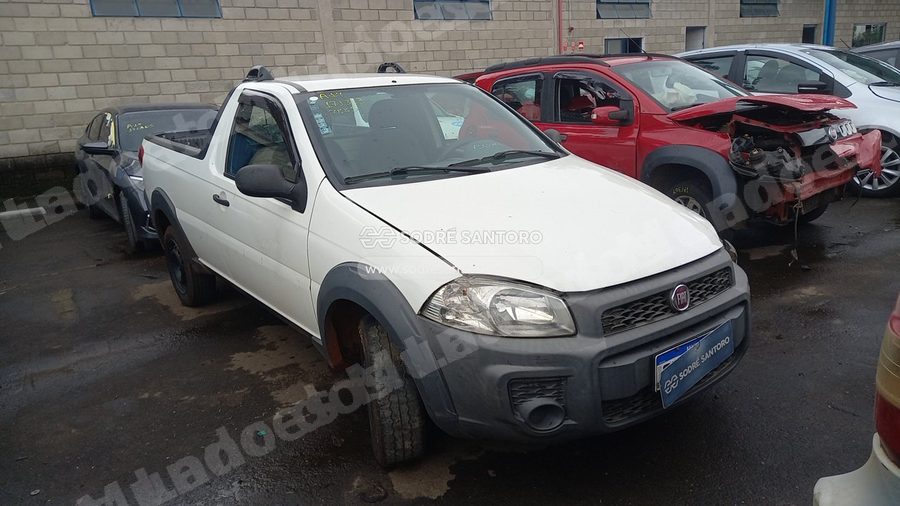 Fiat Strada Wk Cc E 2018 em leilão em Monte Mor/SP