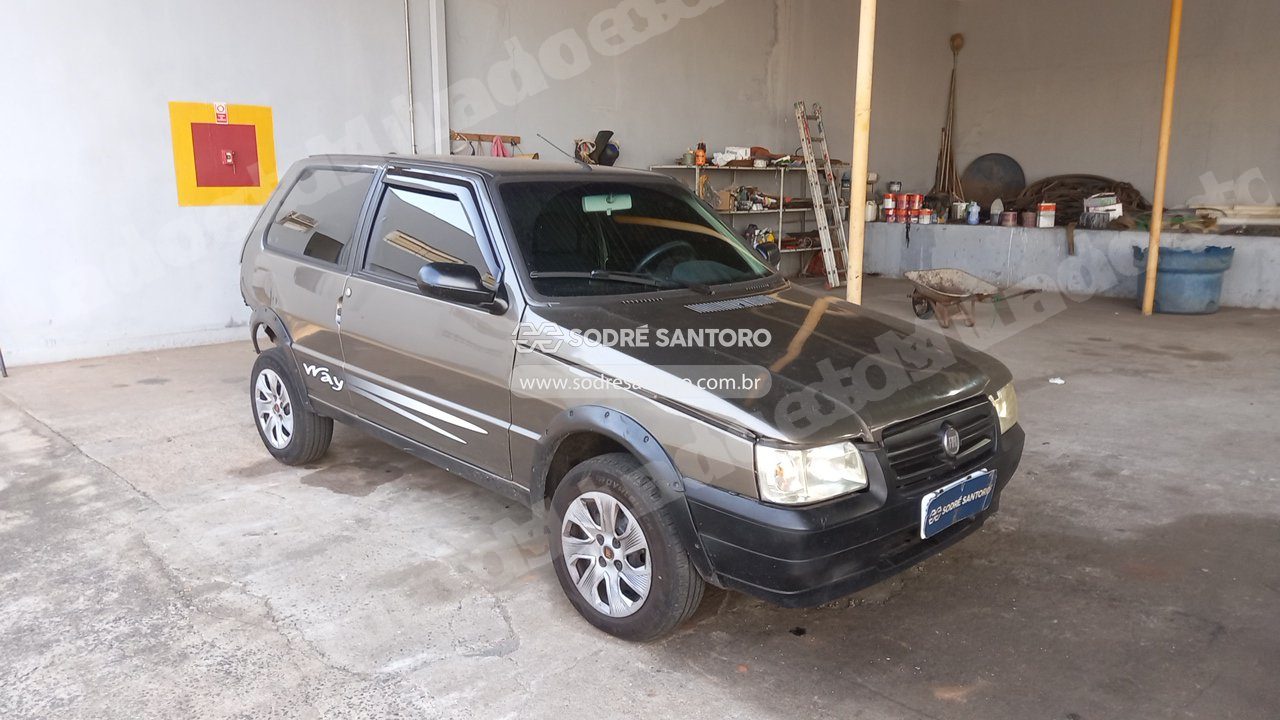 Fiat Uno Mille Way Econ 2013 em leilão em Bauru/SP