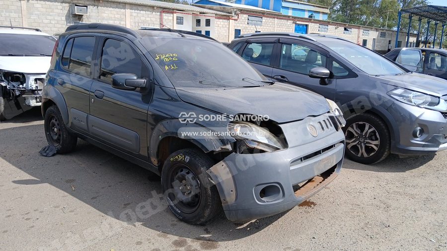 Fiat Uno Way 1.4 2012 em leilão em Monte Mor/SP