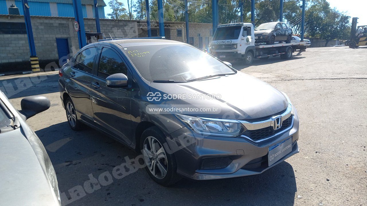 Honda City Personal 2019 em leilão em Monte Mor/SP