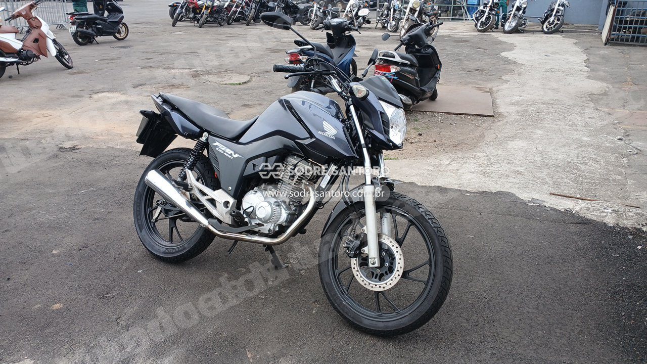 Honda Cg 160 Fan 2024 em leilao em Brasil