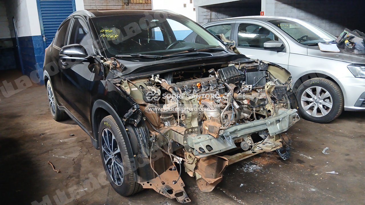 Honda Hr-V Exl Cvt 2021 em leilão em Ribeirão Preto/SP