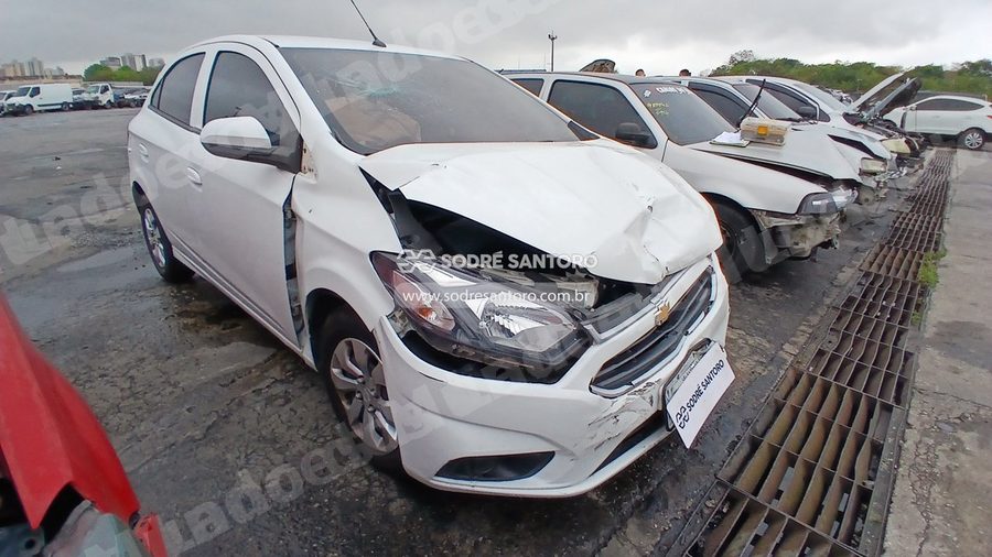 Chevrolet Onix 1.0Mt Lt 2017 em leilão em Guarulhos/SP