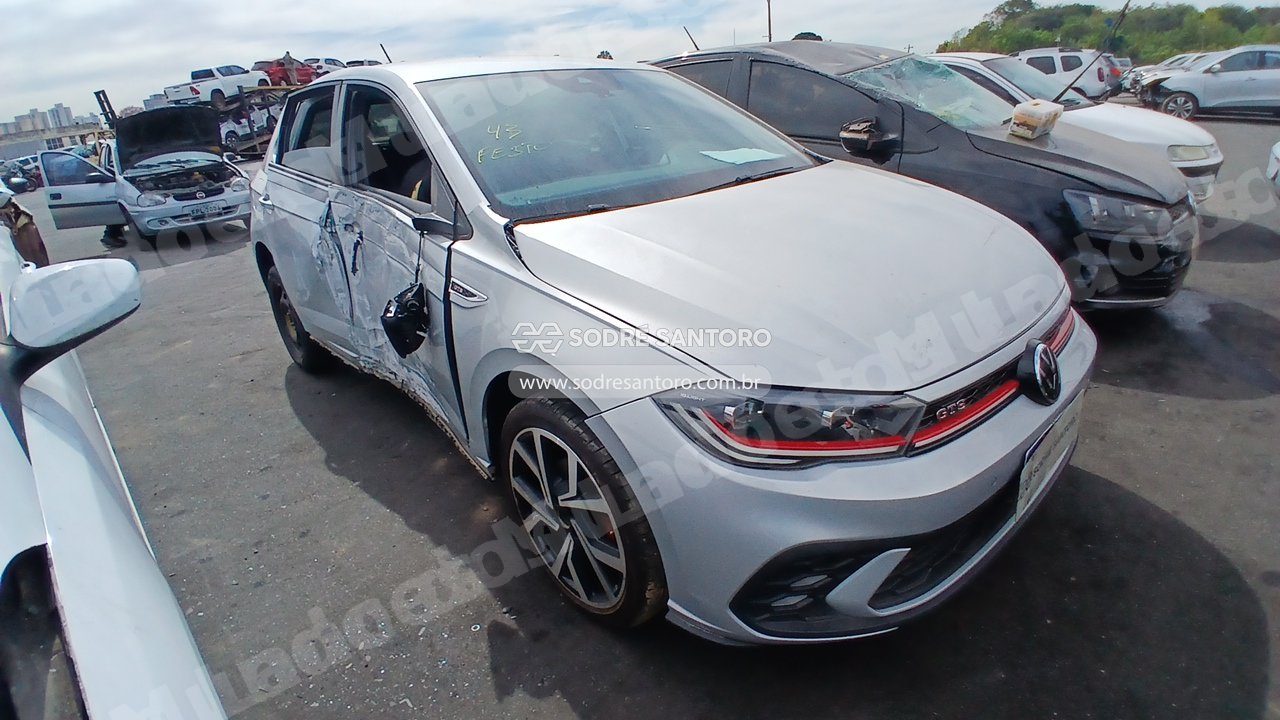 Volkswagen Polo Gts Ad 2024 em leilao em Brasil