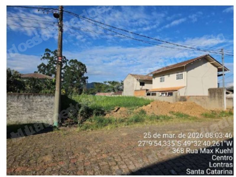 Terreno em leilao em Lontras/SC