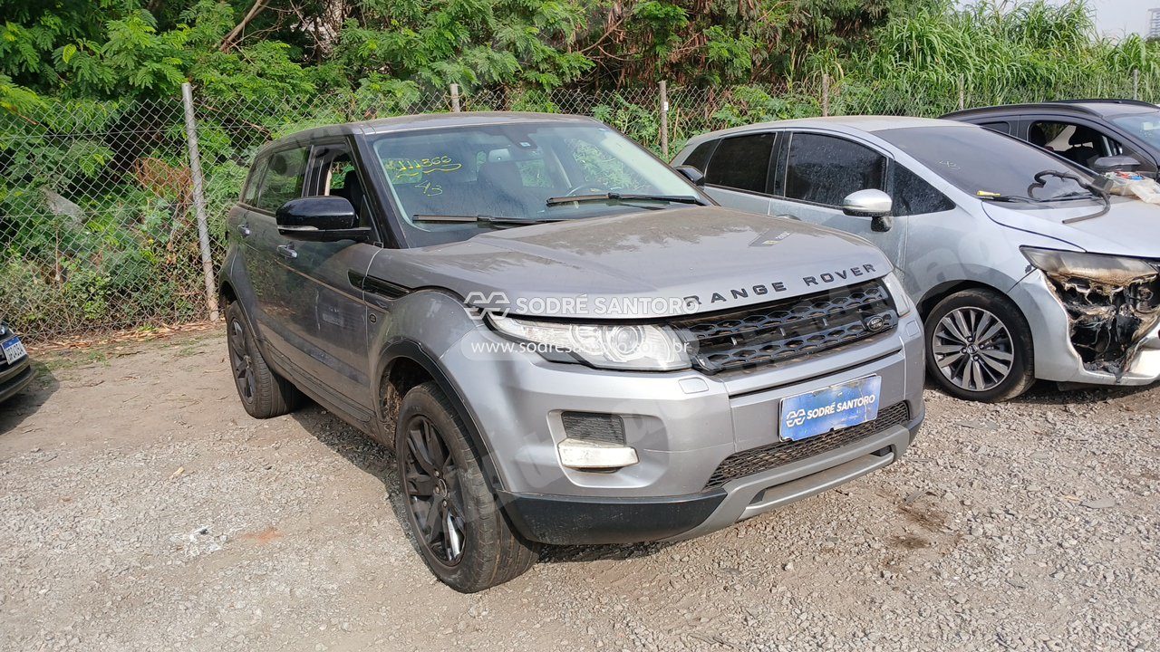 Land Rover Evoque Pure P5D 2013 em leilao em Guarulhos/SP