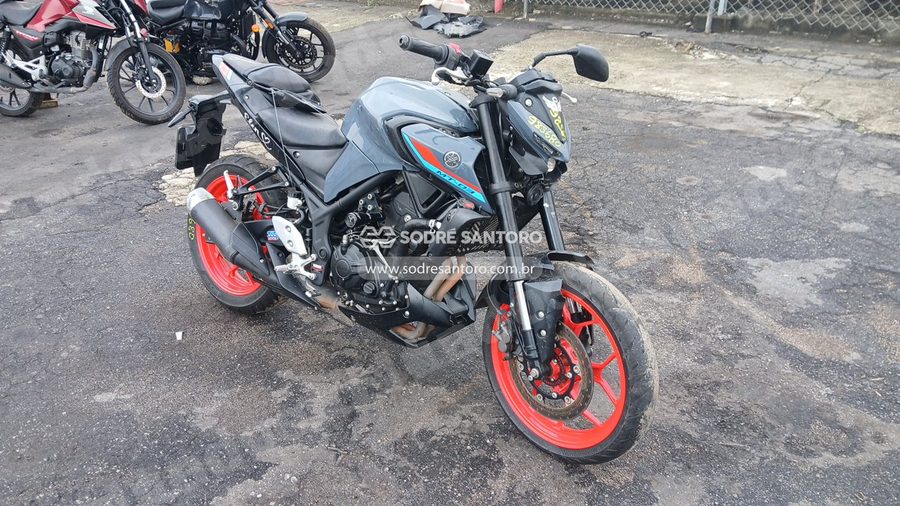 Yamaha Mt03 Abs 2022 em leilão em Guarulhos/SP