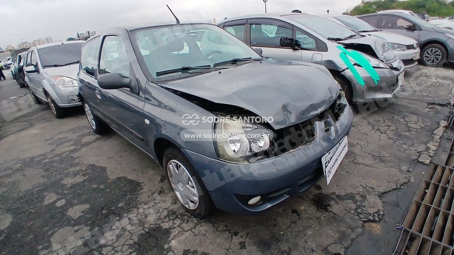 Renault Clio Cam 10H3P 2011 em leilão em Guarulhos/SP