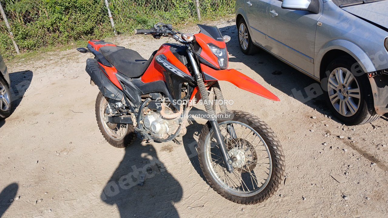 Honda Nxr 160 Bros Cbs 2025 em leilao em Guarulhos/SP