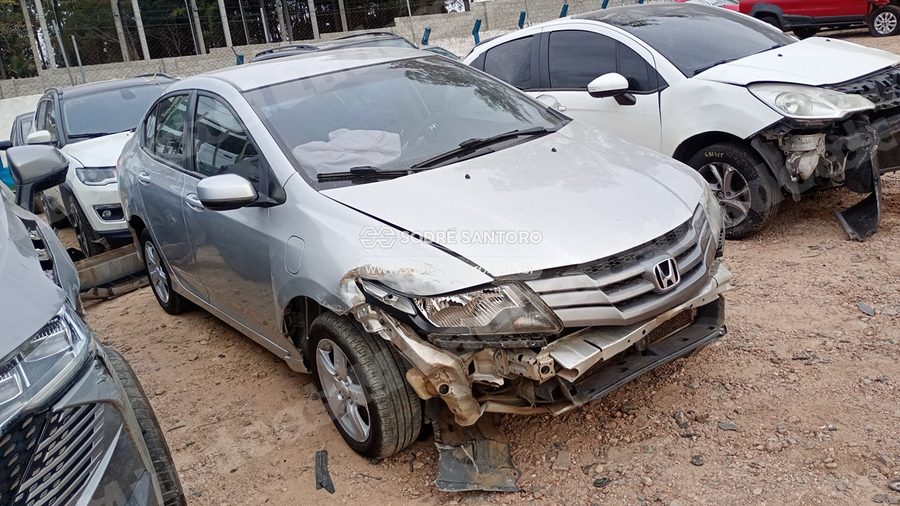 Honda City Lx Flex 2012 em leilão em São José dos Pinhais/PR