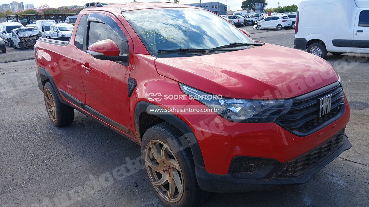 Fiat Strada Freedom Cs13 2025 em leilao em Brasil